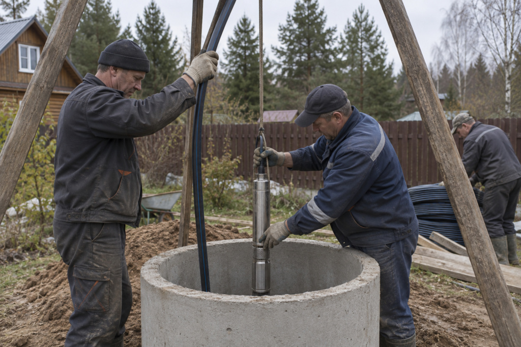 Насос и автоматика